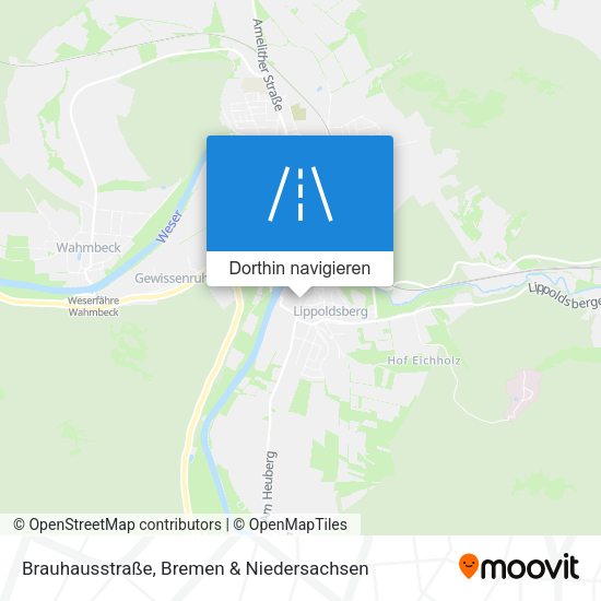 Brauhausstraße Karte