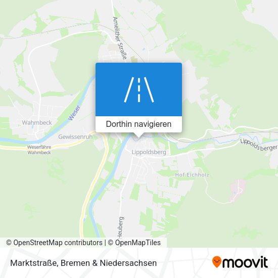 Marktstraße Karte