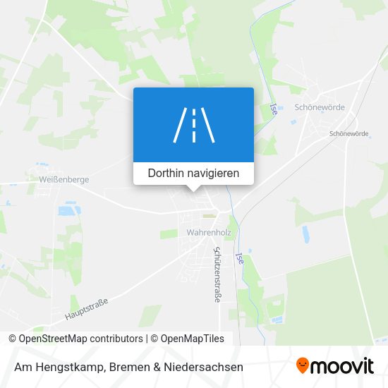 Am Hengstkamp Karte