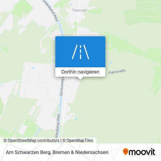 Am Schwarzen Berg Karte