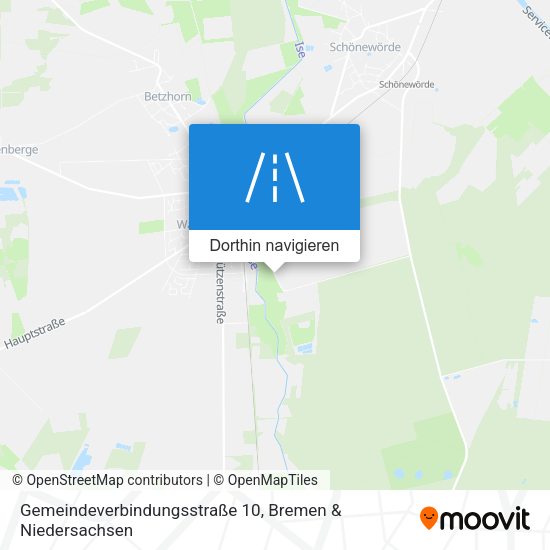 Gemeindeverbindungsstraße 10 Karte