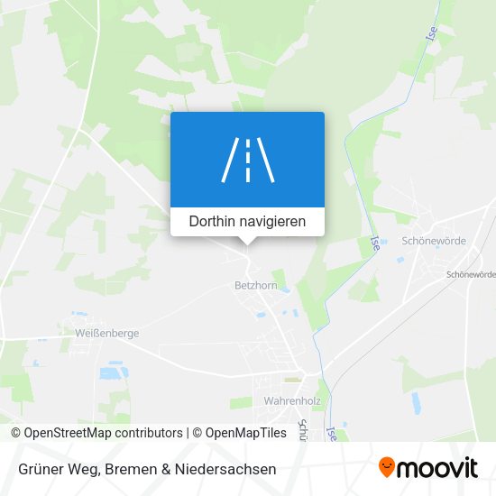 Grüner Weg Karte