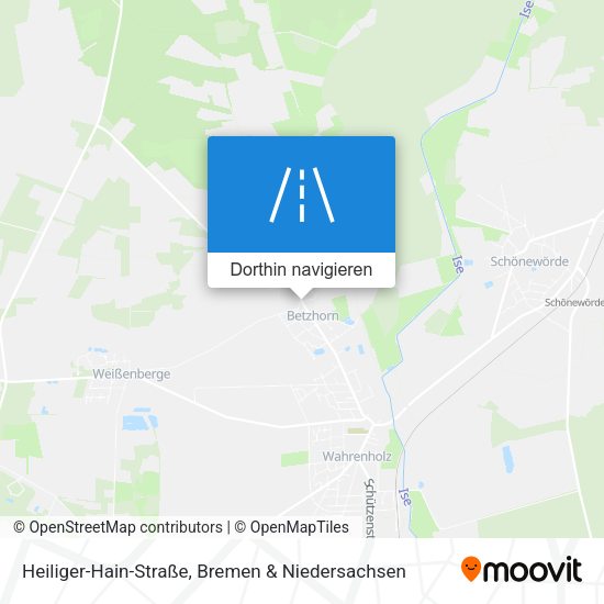 Heiliger-Hain-Straße Karte