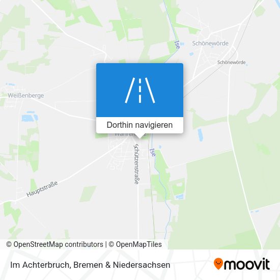 Im Achterbruch Karte