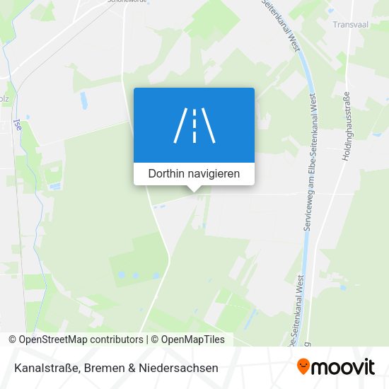 Kanalstraße Karte