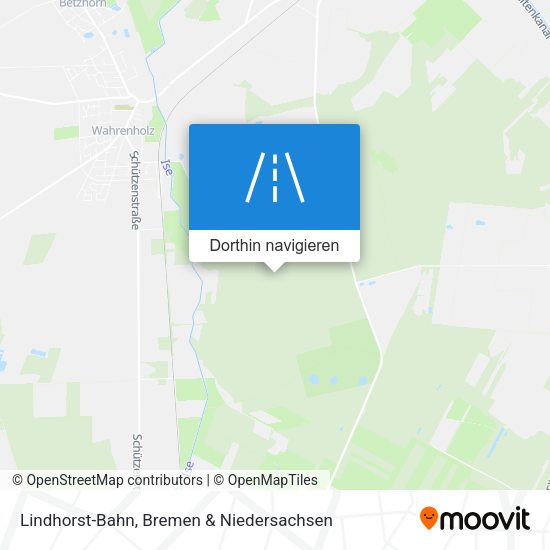 Lindhorst-Bahn Karte