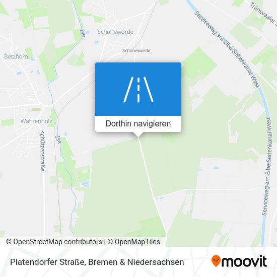 Platendorfer Straße Karte