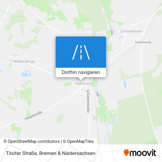 Tilsiter Straße Karte