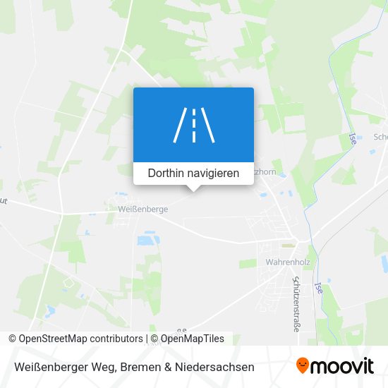 Weißenberger Weg Karte