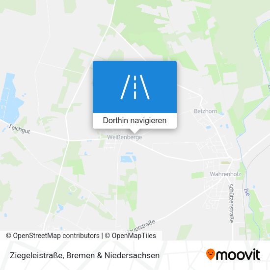 Ziegeleistraße Karte