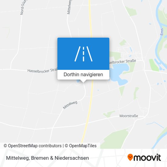 Mittelweg Karte