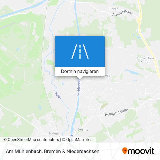 Am Mühlenbach Karte