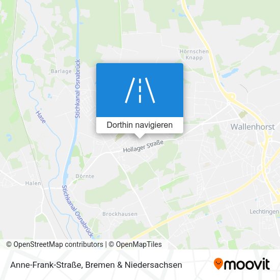 Anne-Frank-Straße Karte