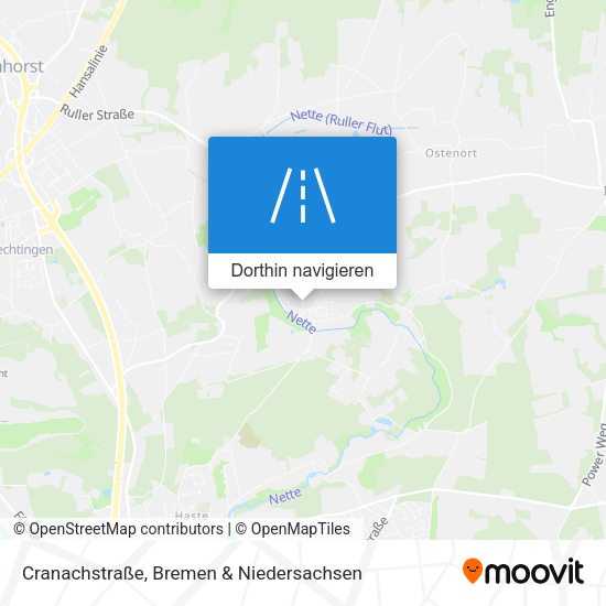 Cranachstraße Karte