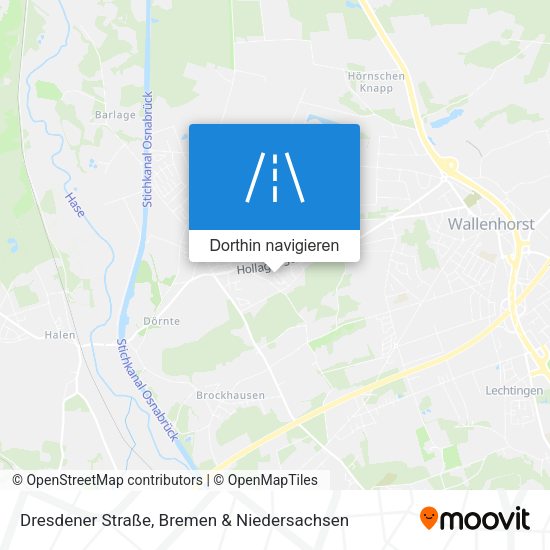 Dresdener Straße Karte