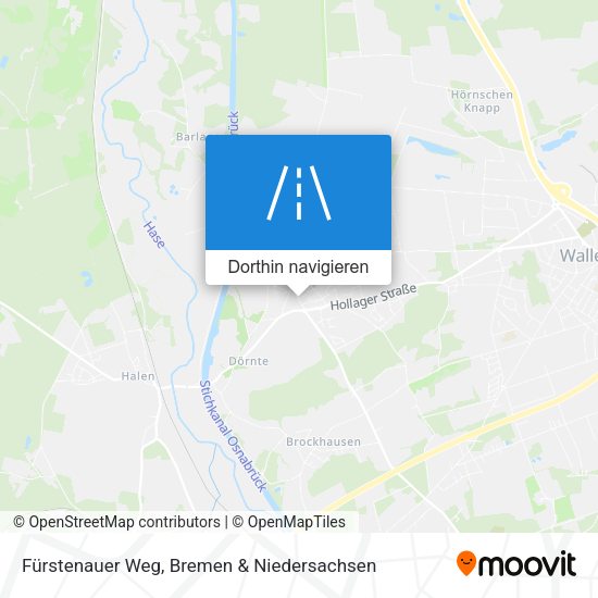 Fürstenauer Weg Karte