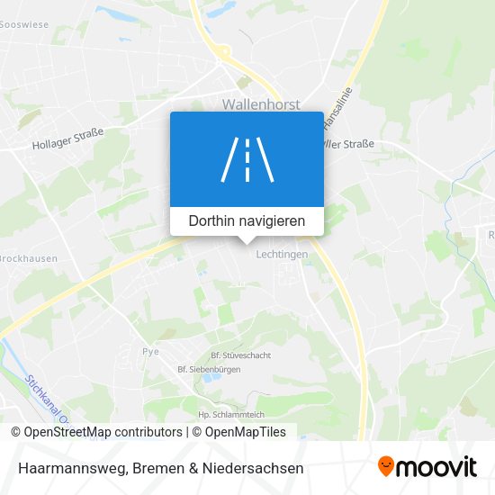 Haarmannsweg Karte