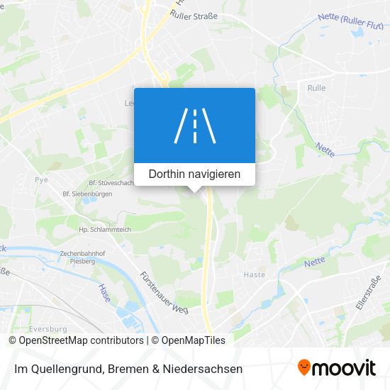 Im Quellengrund Karte