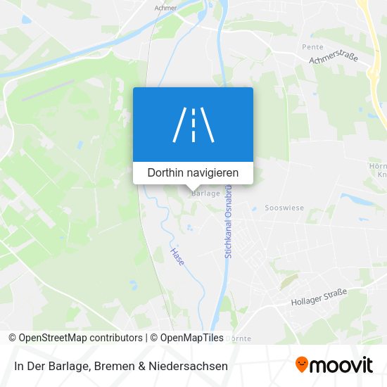 In Der Barlage Karte