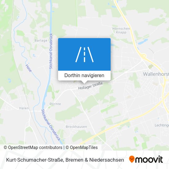 Kurt-Schumacher-Straße Karte