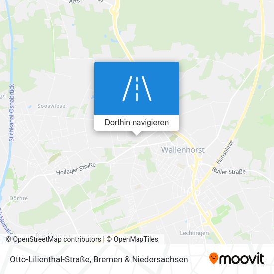 Otto-Lilienthal-Straße Karte