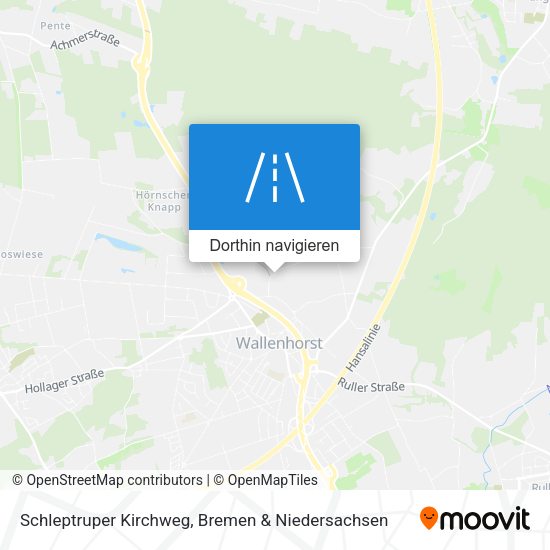 Schleptruper Kirchweg Karte