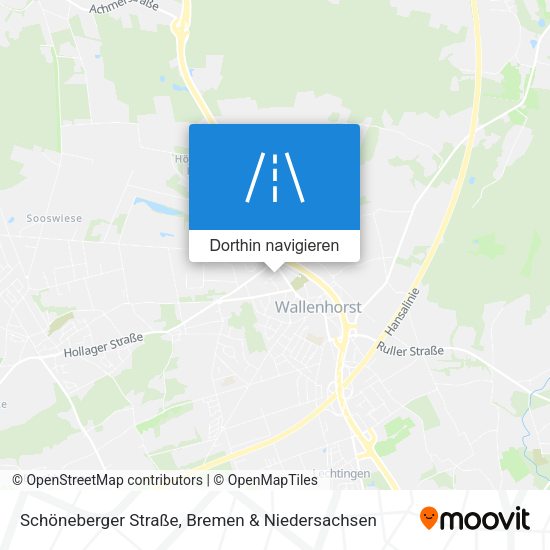 Schöneberger Straße Karte