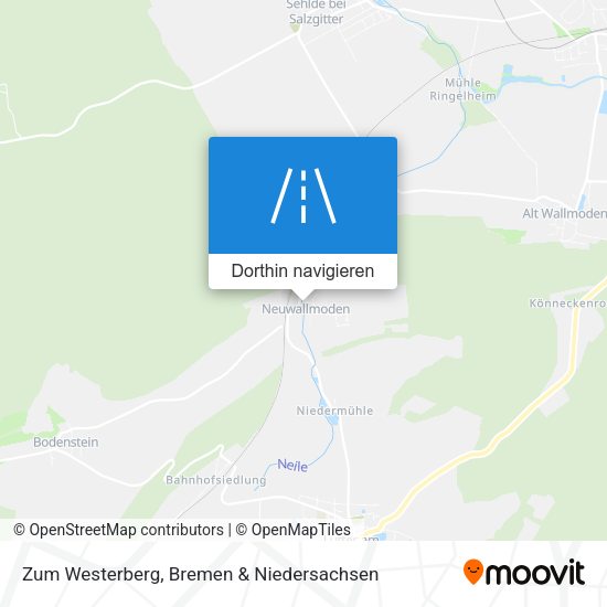 Zum Westerberg Karte