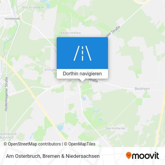 Am Osterbruch Karte
