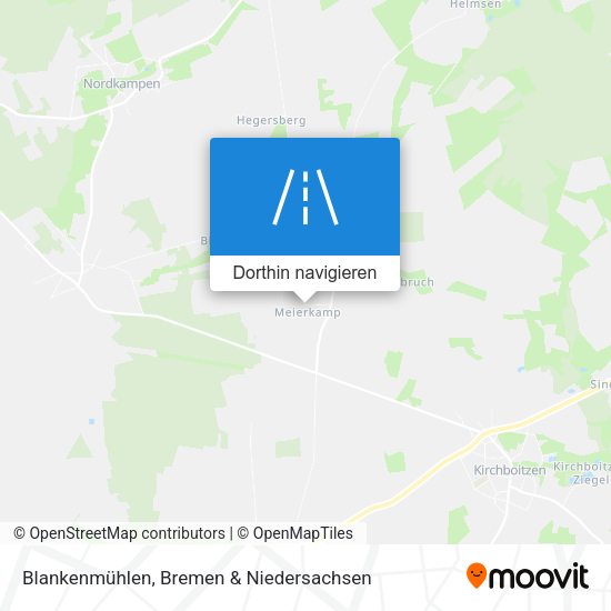 Blankenmühlen Karte