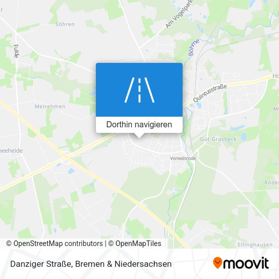 Danziger Straße Karte