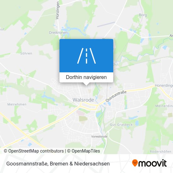 Goosmannstraße Karte