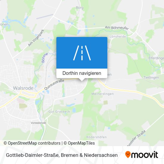 Gottlieb-Daimler-Straße Karte