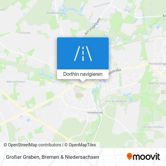 Großer Graben Karte