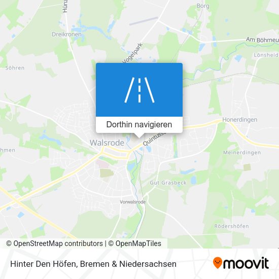 Hinter Den Höfen Karte