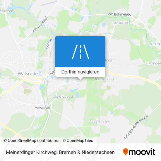 Meinerdinger Kirchweg Karte