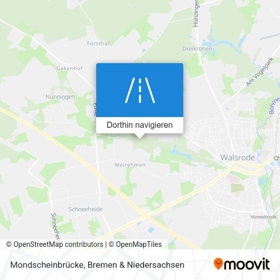 Mondscheinbrücke Karte