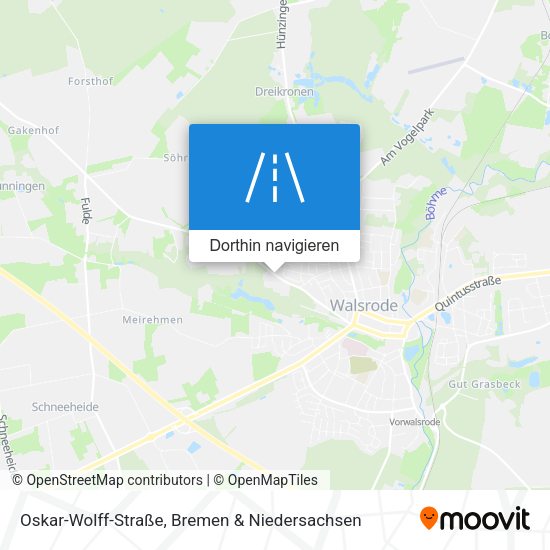 Oskar-Wolff-Straße Karte