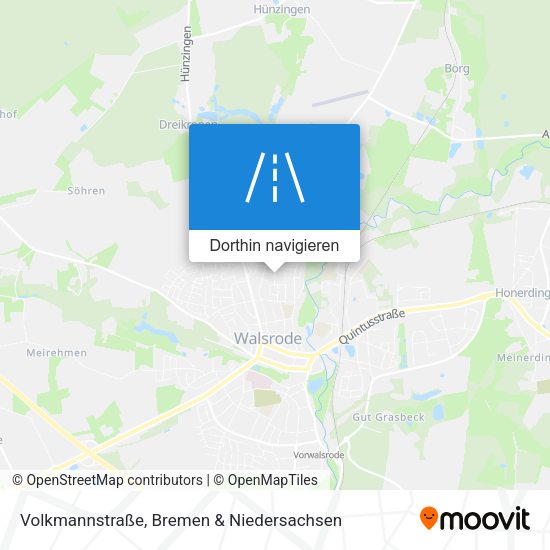 Volkmannstraße Karte