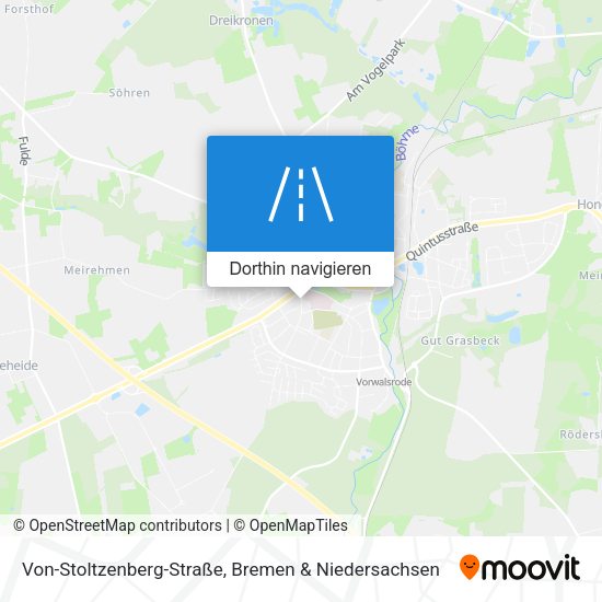 Von-Stoltzenberg-Straße Karte