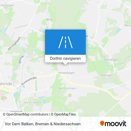 Vor Dem Balken Karte