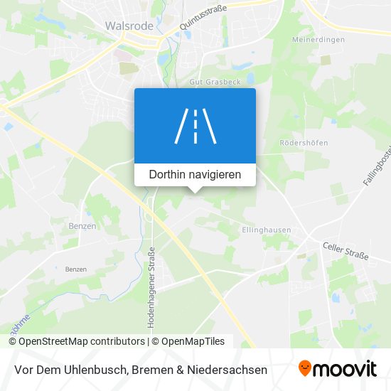 Vor Dem Uhlenbusch Karte