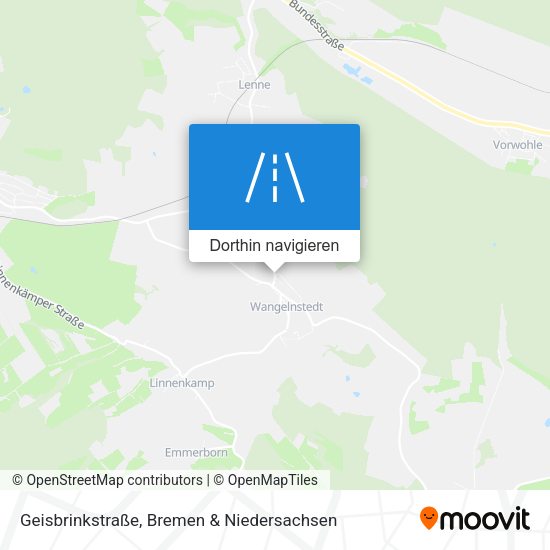 Geisbrinkstraße Karte