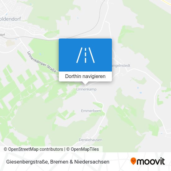 Giesenbergstraße Karte