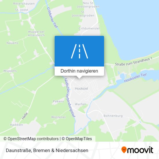 Daunstraße Karte