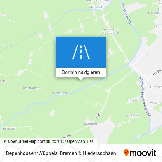 Depenhausen/Wüppels Karte