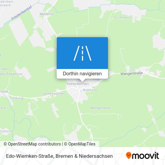 Edo-Wiemken-Straße Karte