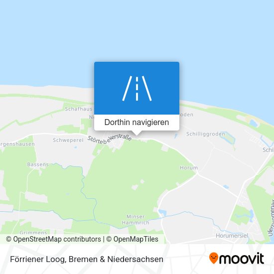 Förriener Loog Karte