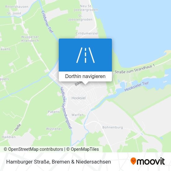 Hamburger Straße Karte