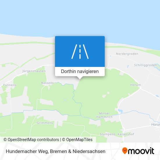 Hundemacher Weg Karte